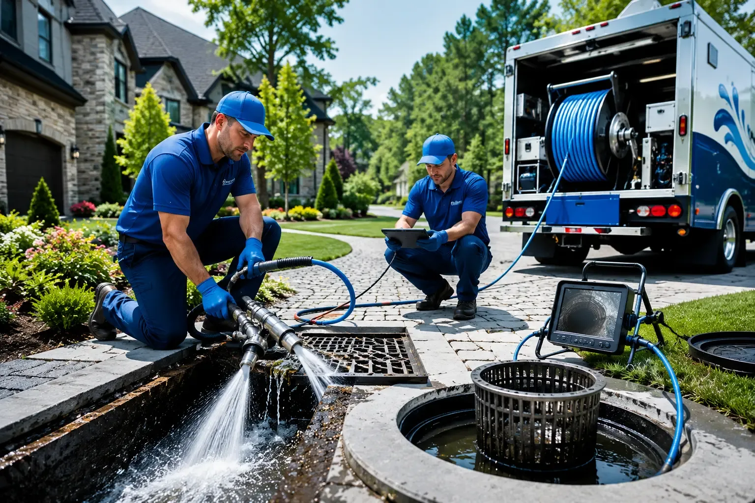 Local outdoor drain cleaning professionals in Ada, OH